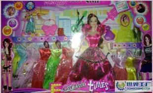 芭比娃娃玩具订单产品优惠销售